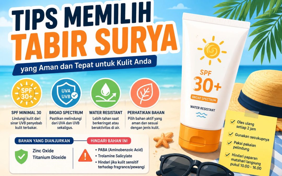 tips memilih sunscreen